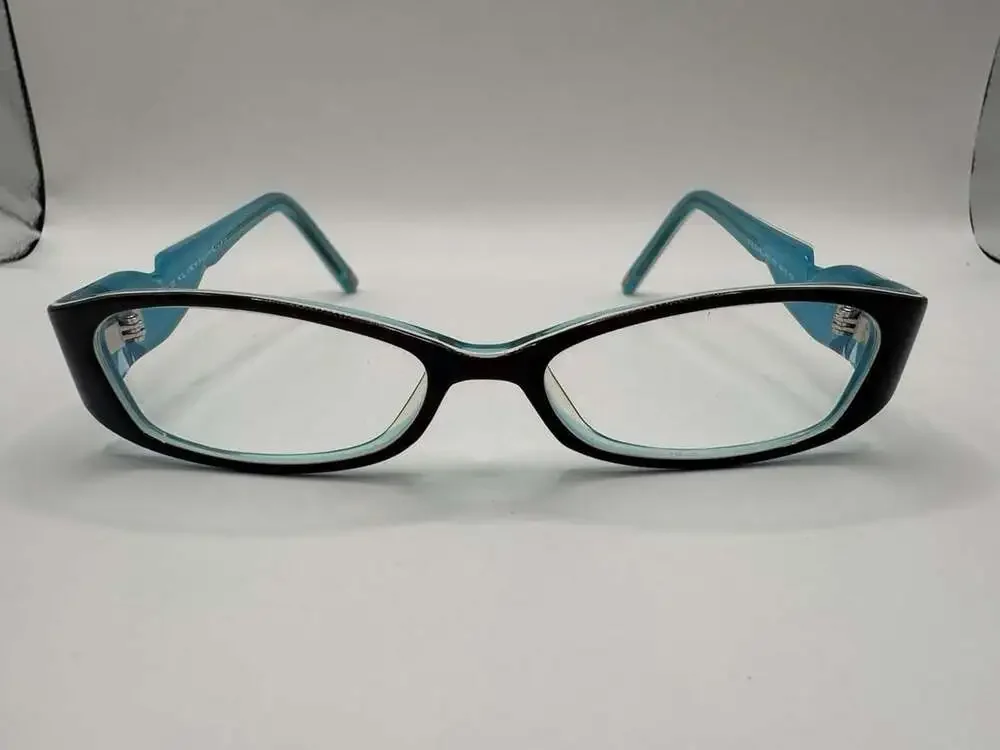Kliik Denmark Eyeglasses, Frames Only, 410 241 10, 49-15-135, Blue Brown
